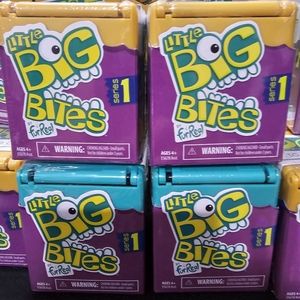4 Little Big Bites Lot Series 1 By FurReal Blind Box Surprise Toys Hasbro 2017